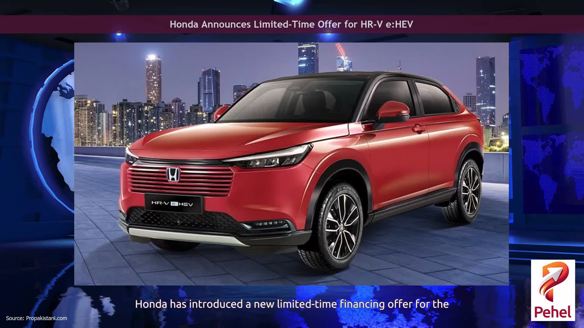 Honda Announces Limited-Time Offer for HR-V e:HEV