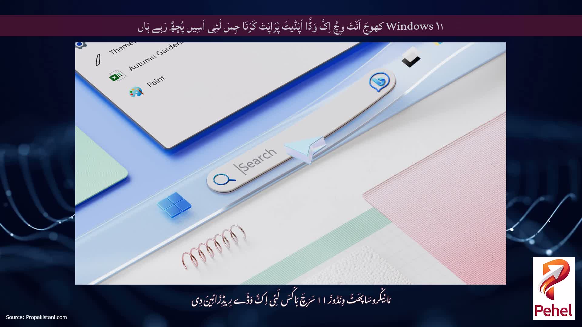 Windows ۱۱ کھوجَ اَن٘تَ وِچَّ اِکَّ وَڈَّا اَپَڈیٹَ پْرَاپَتَ کَرَنَا جِسَ لَئِی اَسِیں پُچھَّ رَہے ہَاں
