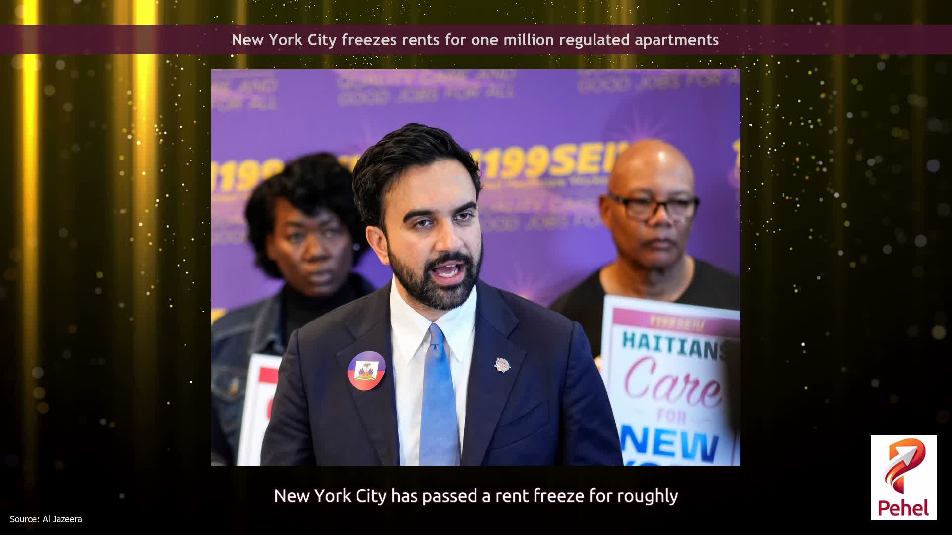 New York City freezes rents for one million regulated apartments