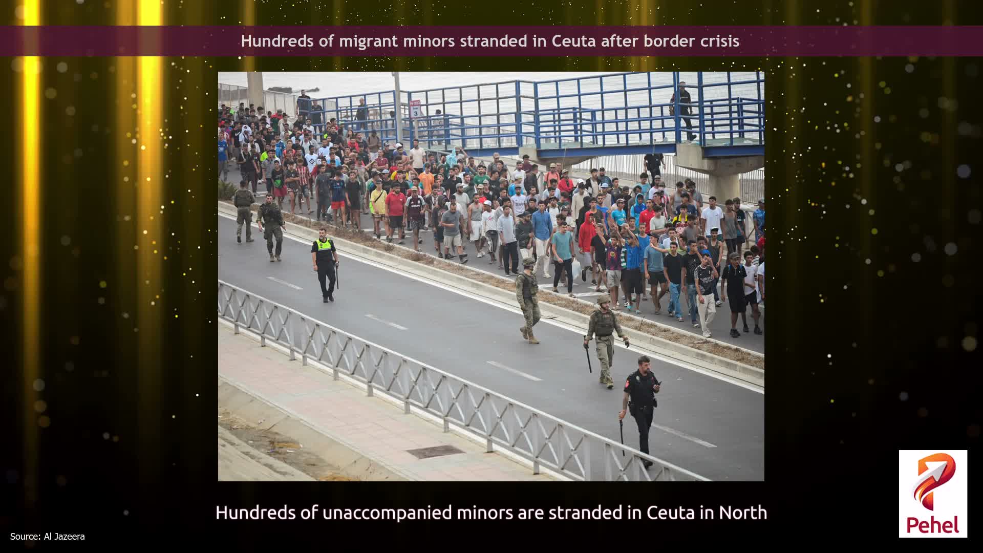 Hundreds of migrant minors stranded in Ceuta after border crisis
