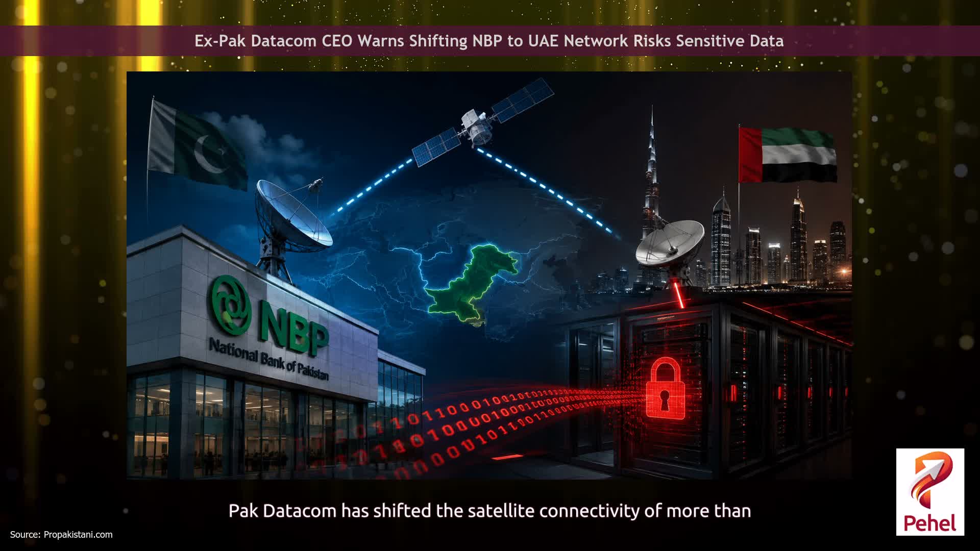 Ex-Pak Datacom CEO Warns Shifting NBP to UAE Network Risks Sensitive Data