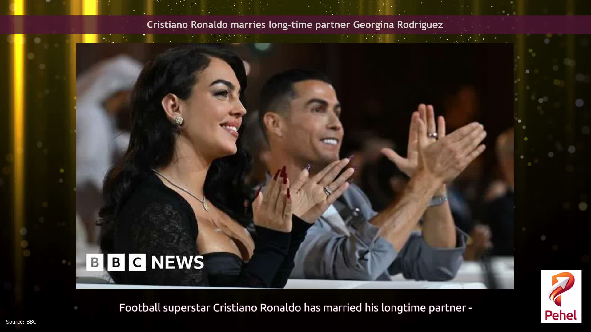 Cristiano Ronaldo marries long-time partner Georgina Rodríguez