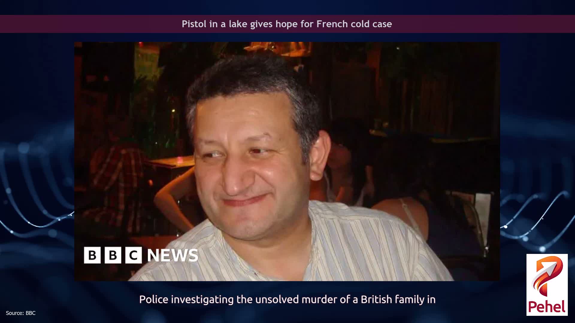 Pistol in a lake gives hope for French cold case