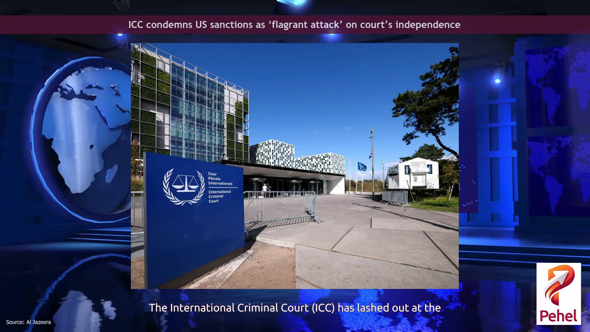 ICC condemns US sanctions as ‘flagrant attack’ on court’s independence
