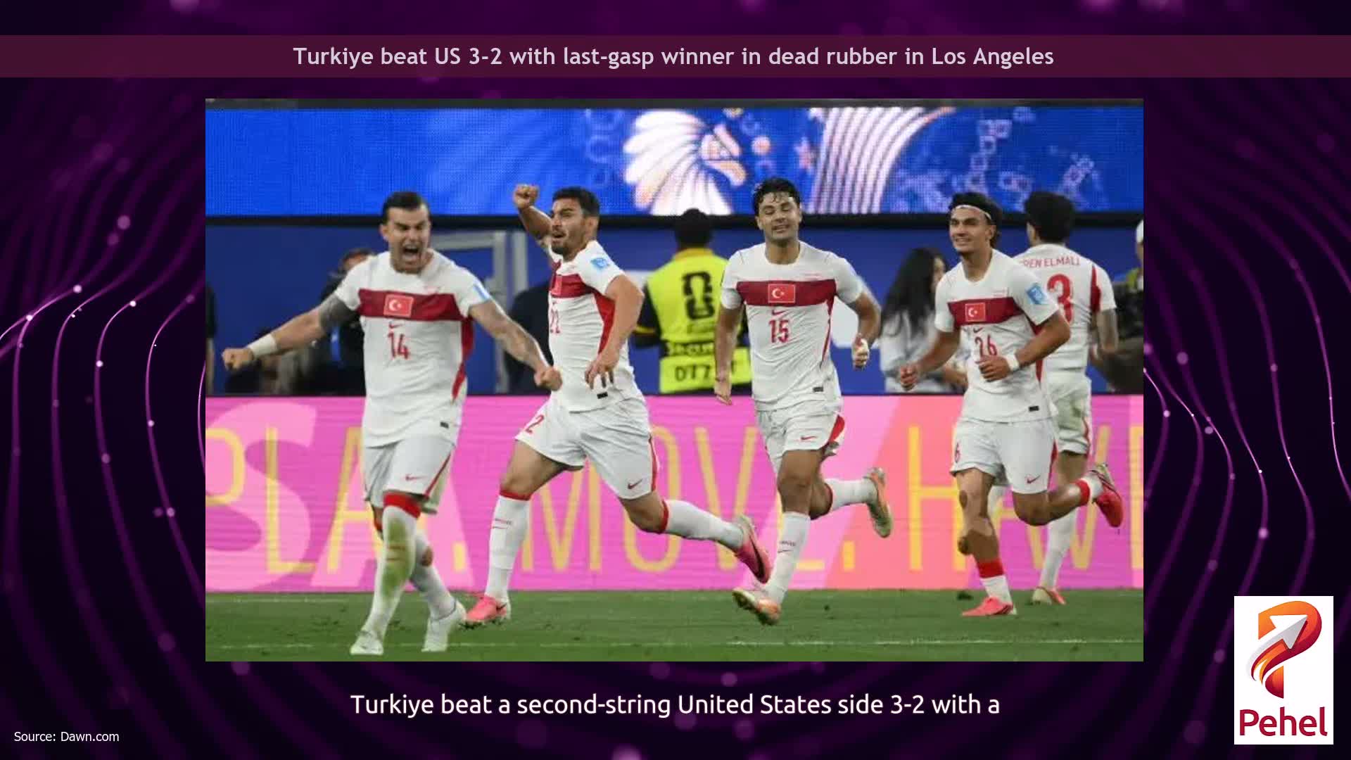 Turkiye beat US 3-2 with last-gasp winner in dead rubber in Los Angeles