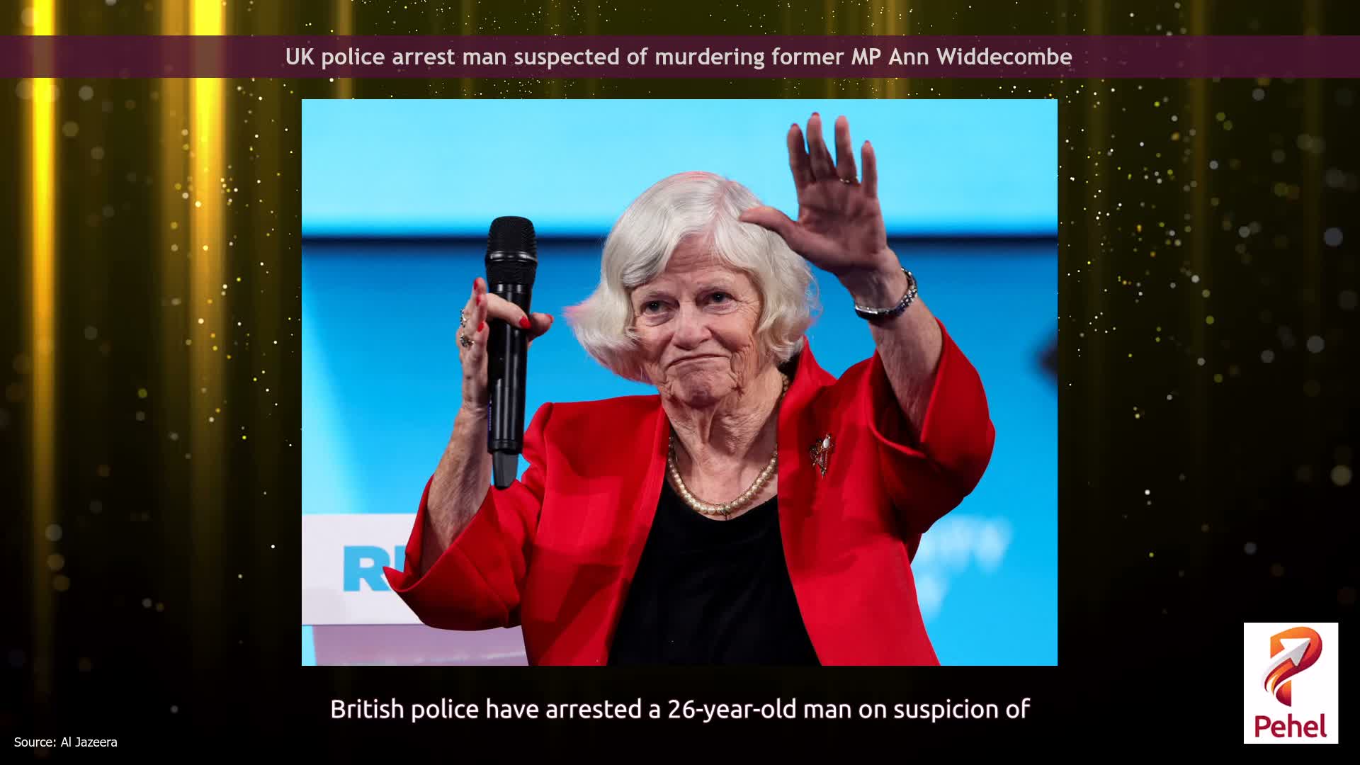 UK police arrest man suspected of murdering former MP Ann Widdecombe