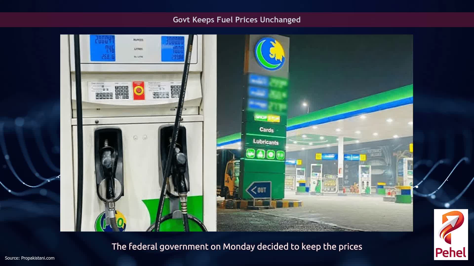 Govt Keeps Fuel Prices Unchanged