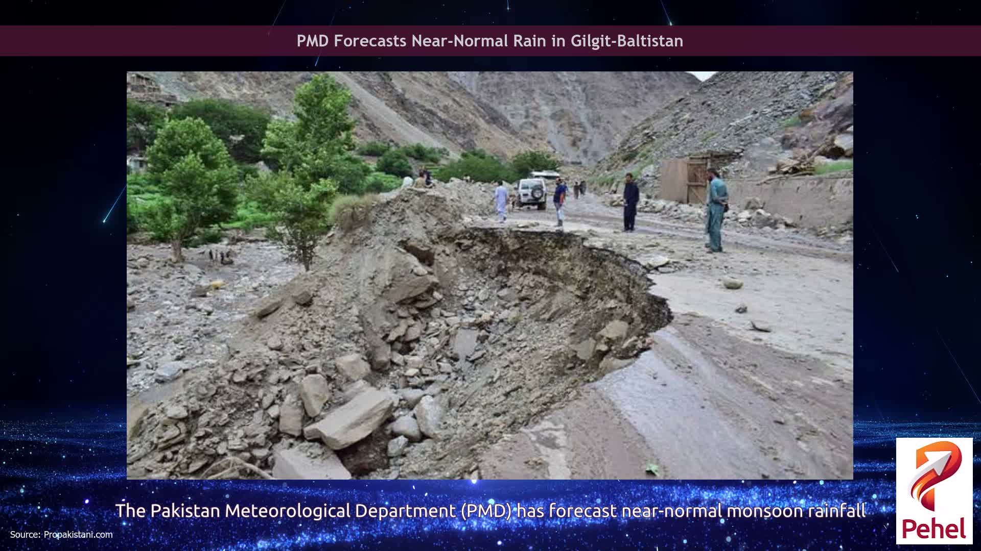 PMD Forecasts Near-Normal Rain in Gilgit-Baltistan