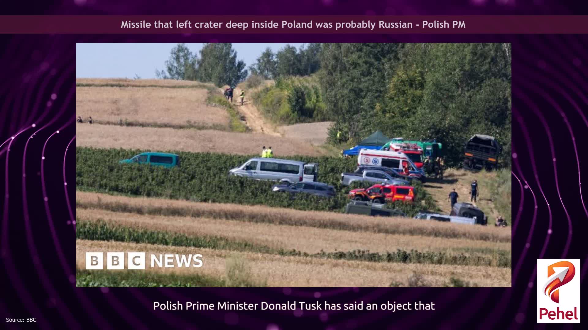 Missile that left crater deep inside Poland was probably Russian - Polish PM