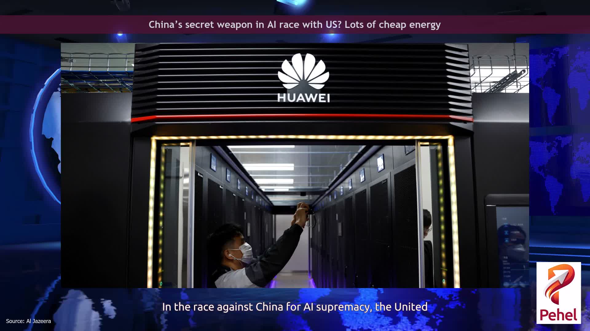 China’s secret weapon in AI race with US? Lots of cheap energy