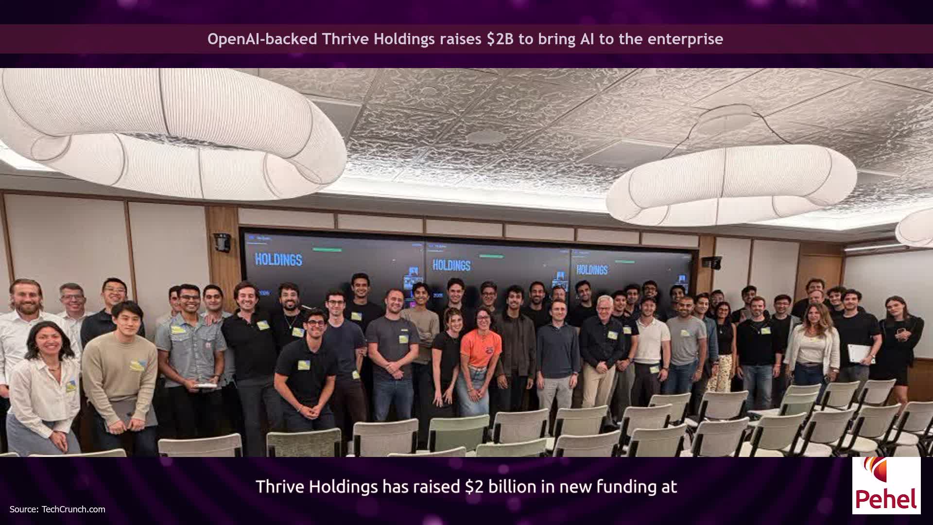 OpenAI-backed Thrive Holdings raises $2B to bring AI to the enterprise