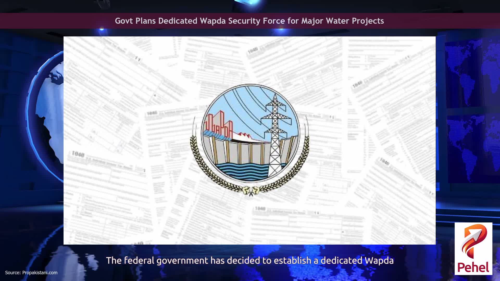 Govt Plans Dedicated Wapda Security Force for Major Water Projects
