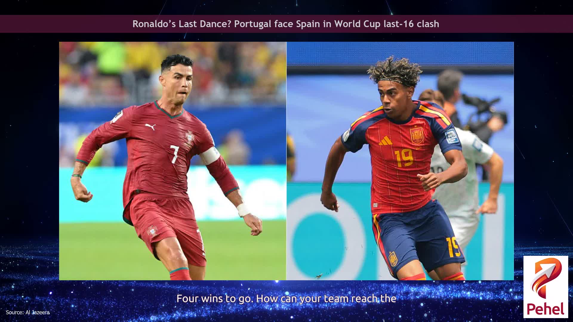 Ronaldo’s Last Dance? Portugal face Spain in World Cup last-16 clash
