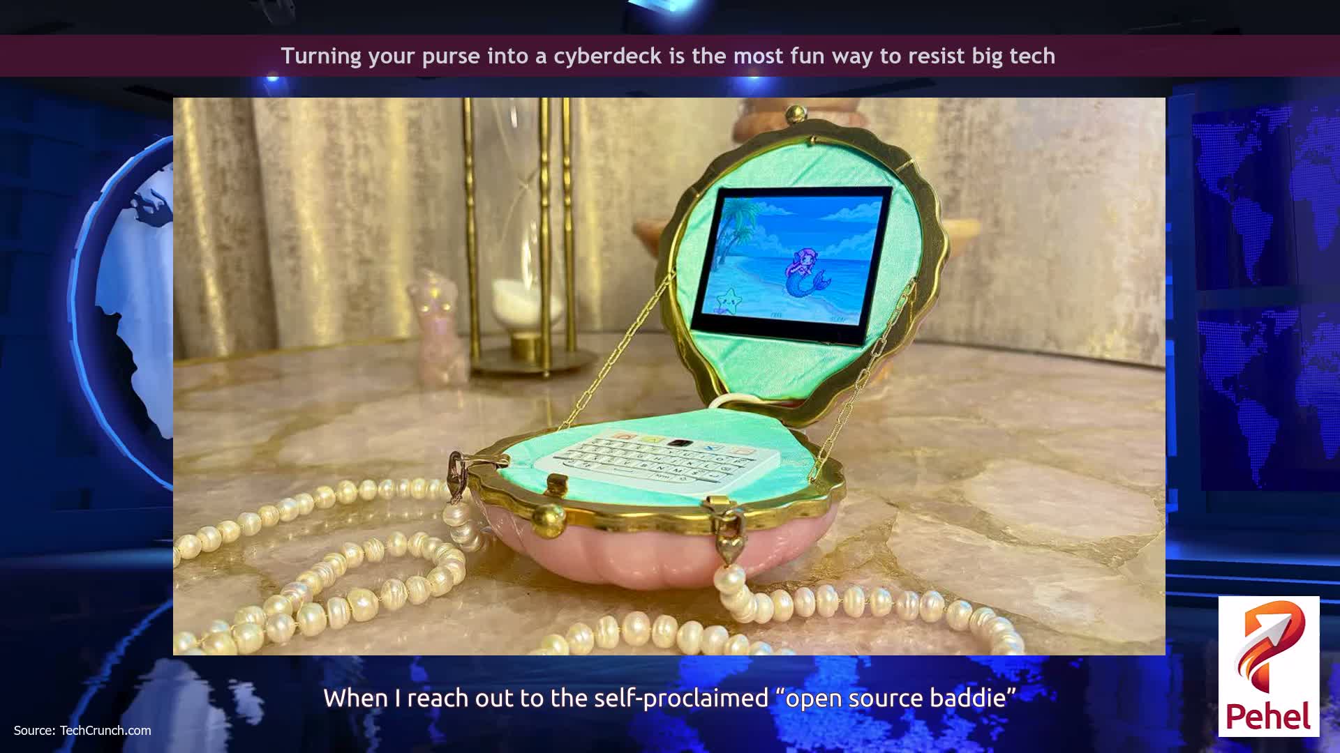 Turning your purse into a cyberdeck is the most fun way to resist big tech