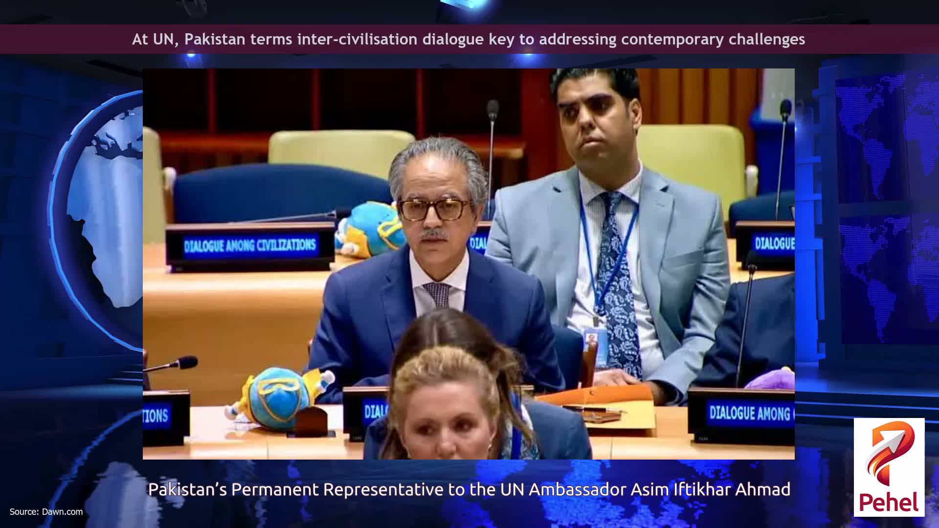At UN, Pakistan terms inter-civilisation dialogue key to addressing contemporary challenges