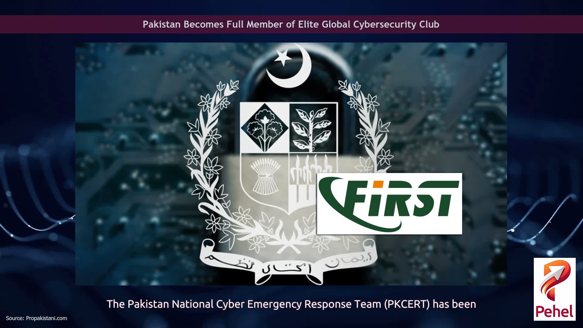 Pakistan Becomes Full Member of Elite Global Cybersecurity Club