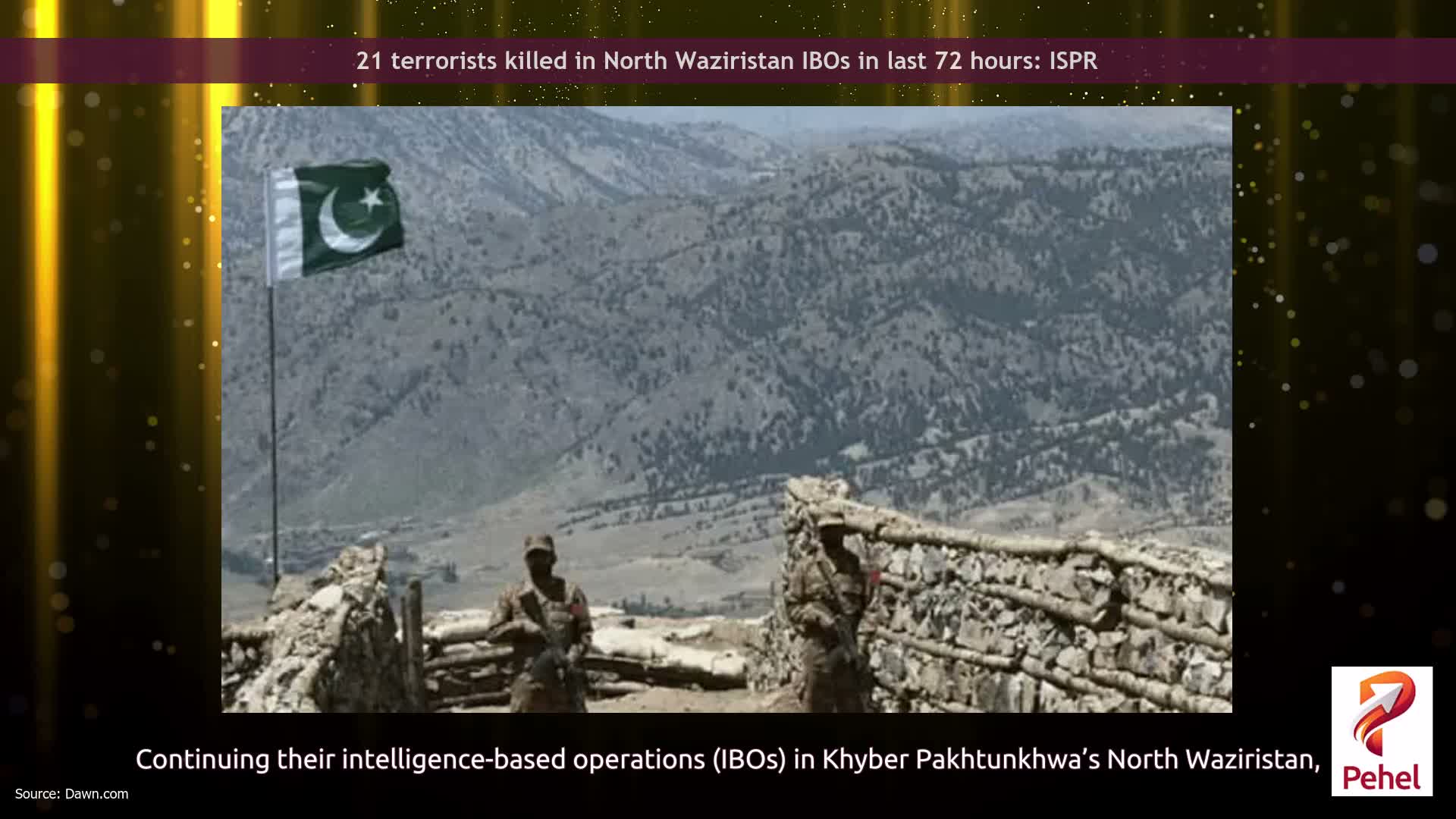 21 terrorists killed in North Waziristan IBOs in last 72 hours: ISPR