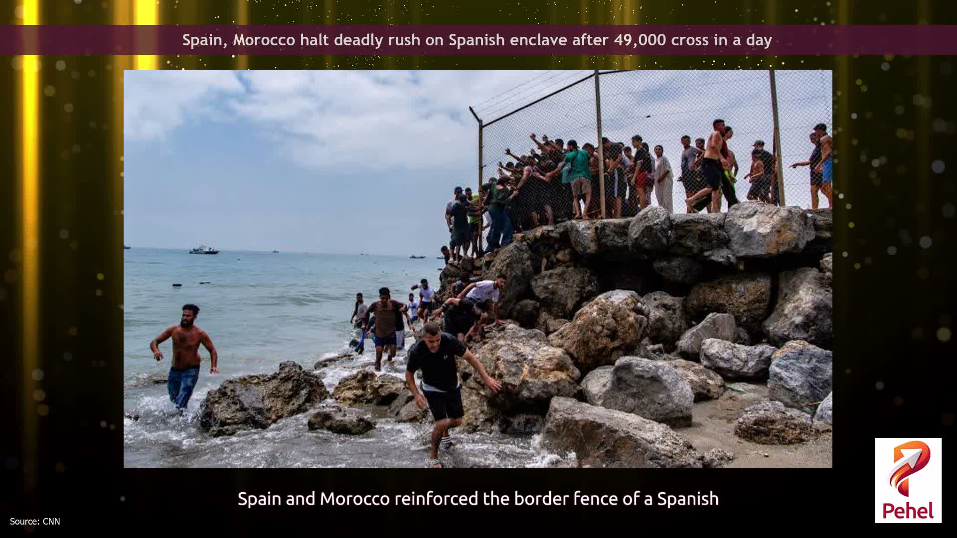 Spain, Morocco halt deadly rush on Spanish enclave after 49,000 cross in a day
