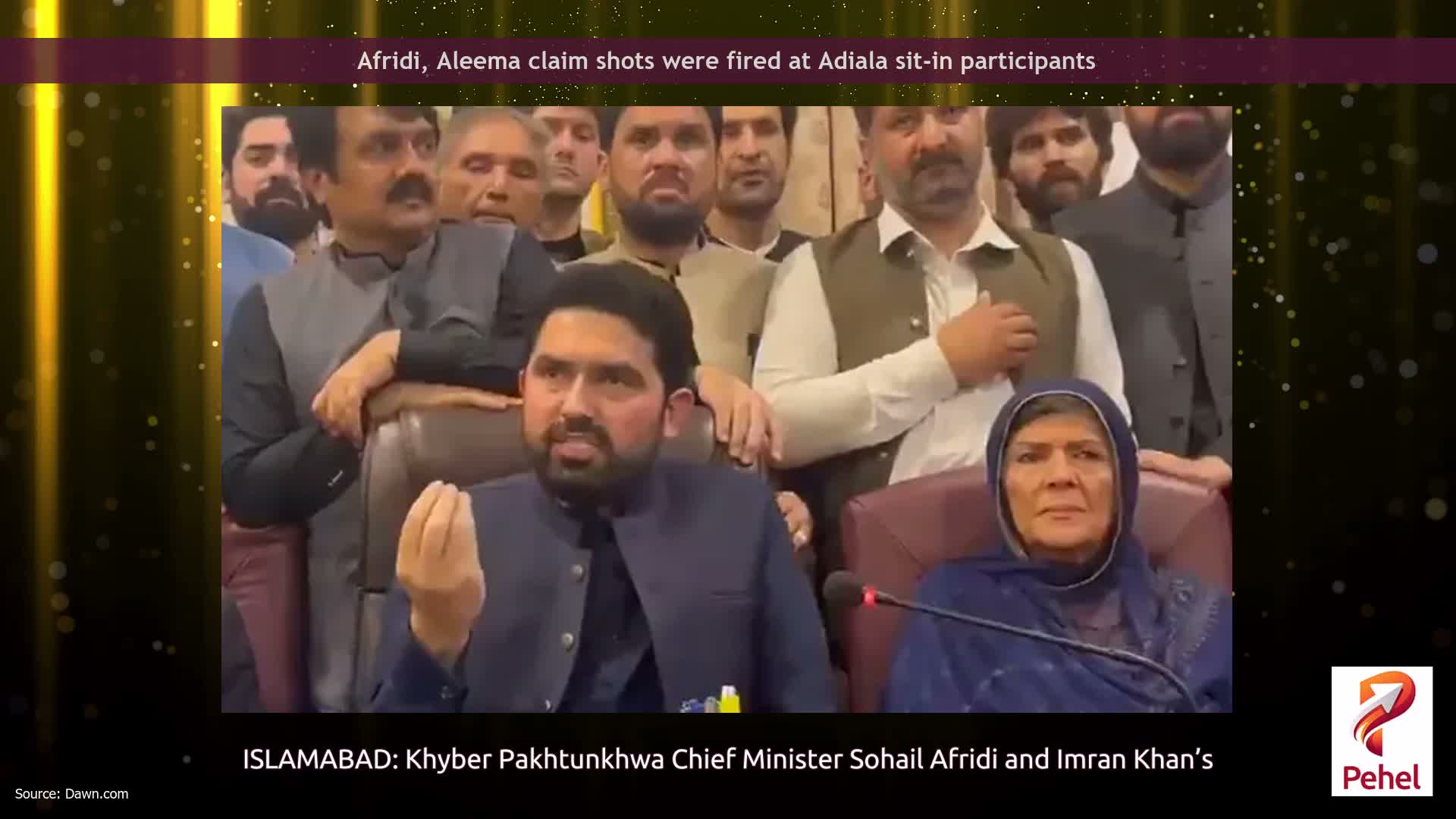 Afridi, Aleema claim shots were fired at Adiala sit-in participants
