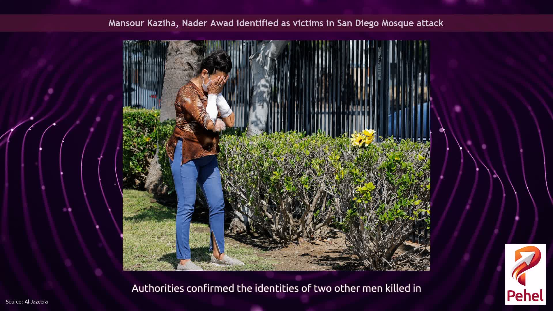 Mansour Kaziha, Nader Awad identified as victims in San Diego Mosque attack