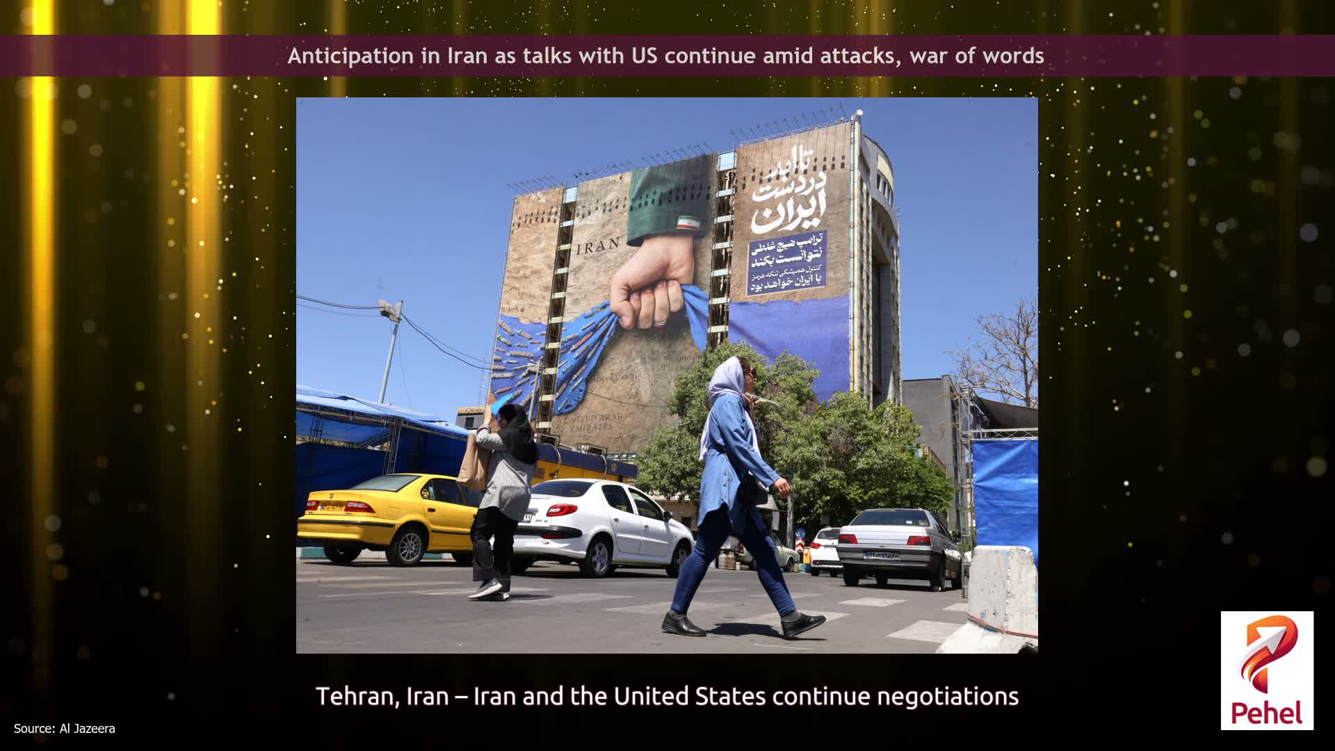 Anticipation in Iran as talks with US continue amid attacks, war of words