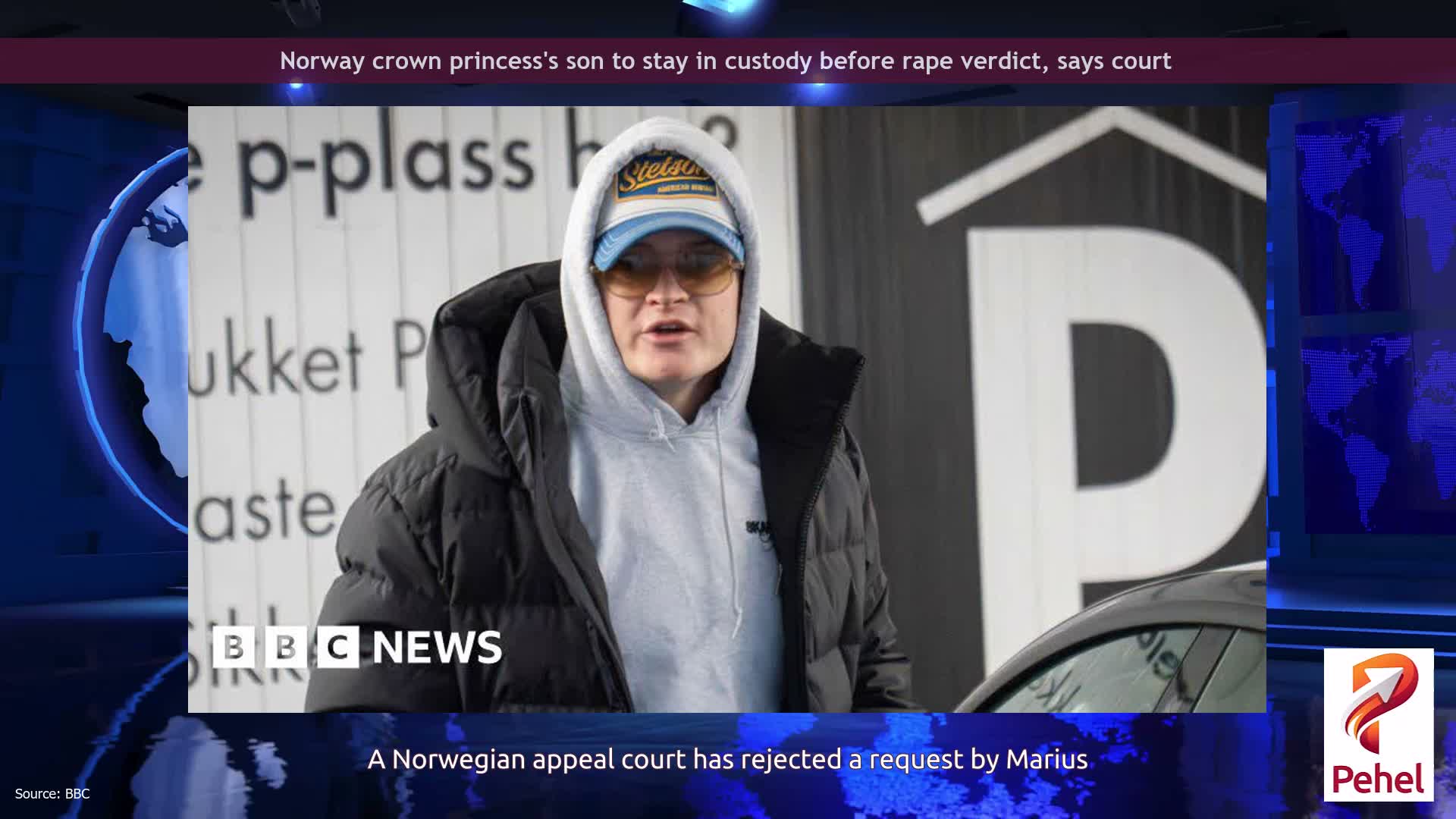 Norway crown princess's son to stay in custody before rape verdict, says court