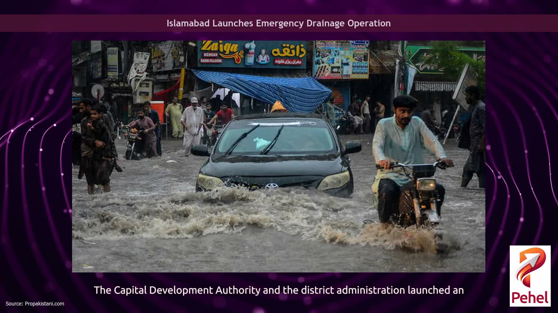 Islamabad Launches Emergency Drainage Operation