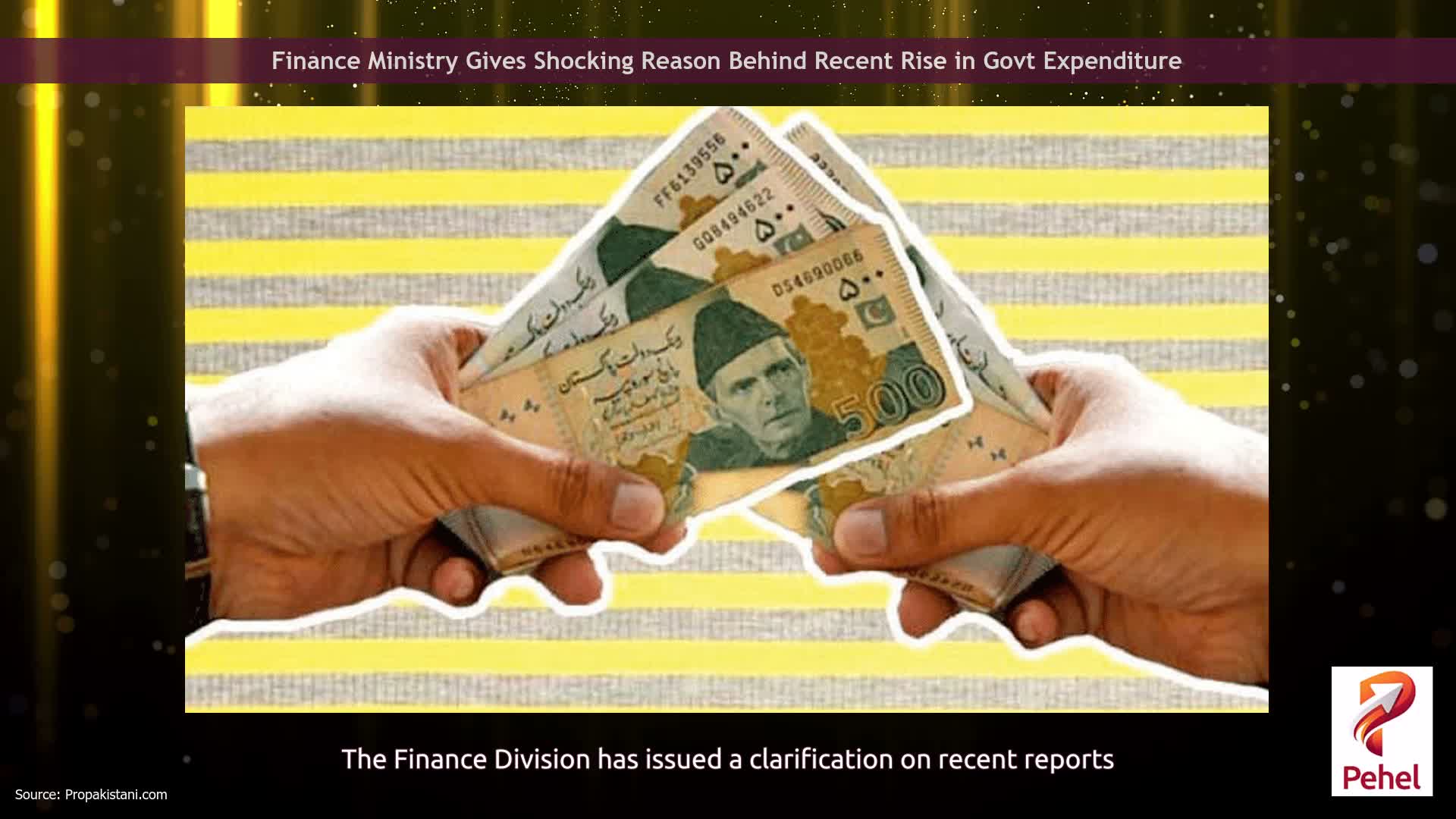 Finance Ministry Gives Shocking Reason Behind Recent Rise in Govt Expenditure