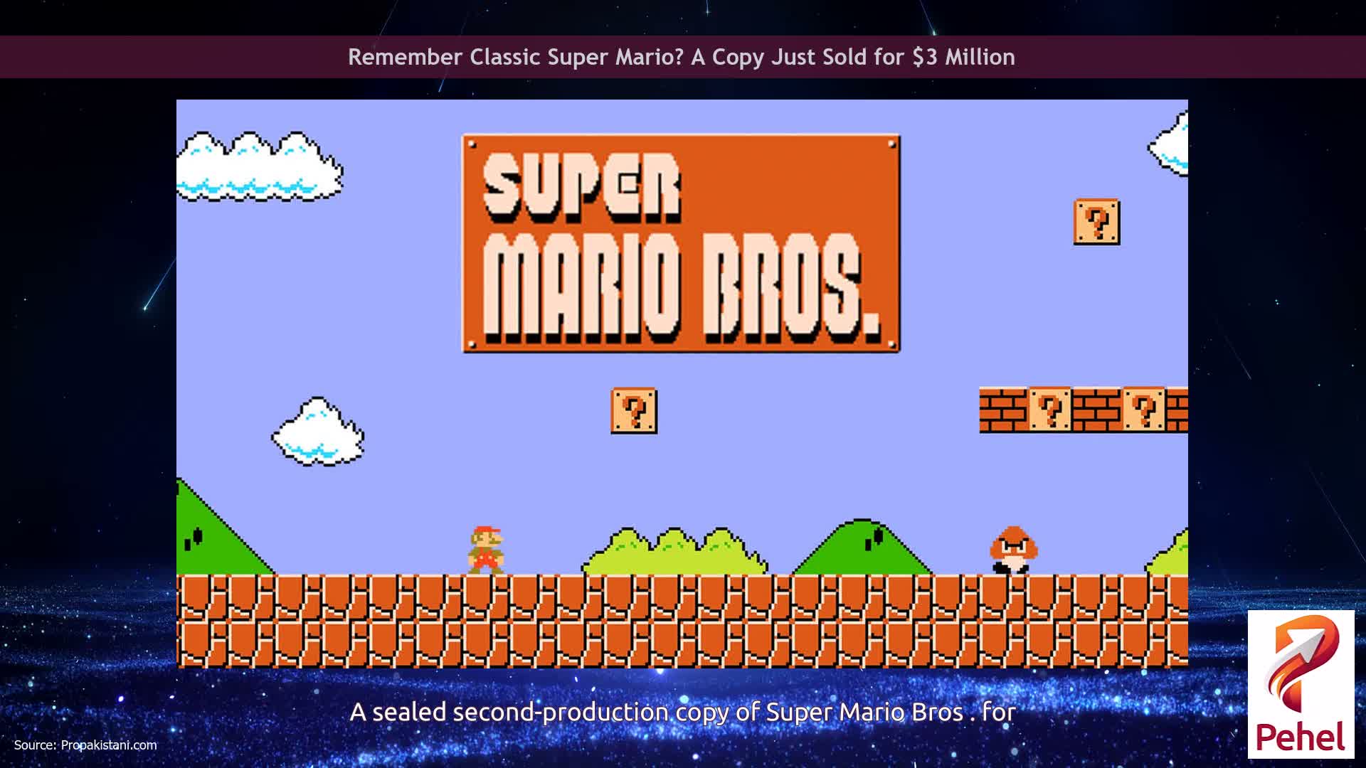 Remember Classic Super Mario? A Copy Just Sold for $3 Million