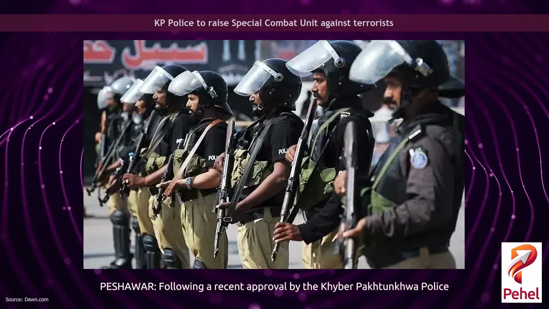 KP Police to raise Special Combat Unit against terrorists