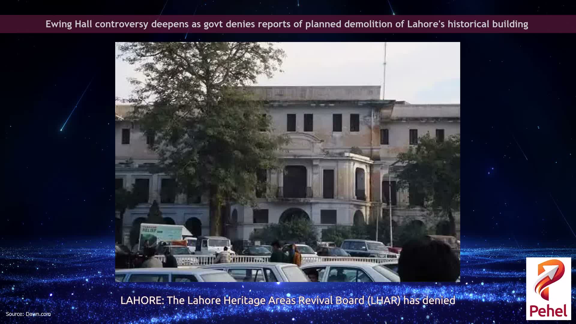 Ewing Hall controversy deepens as govt denies reports of planned demolition of Lahore's historical building