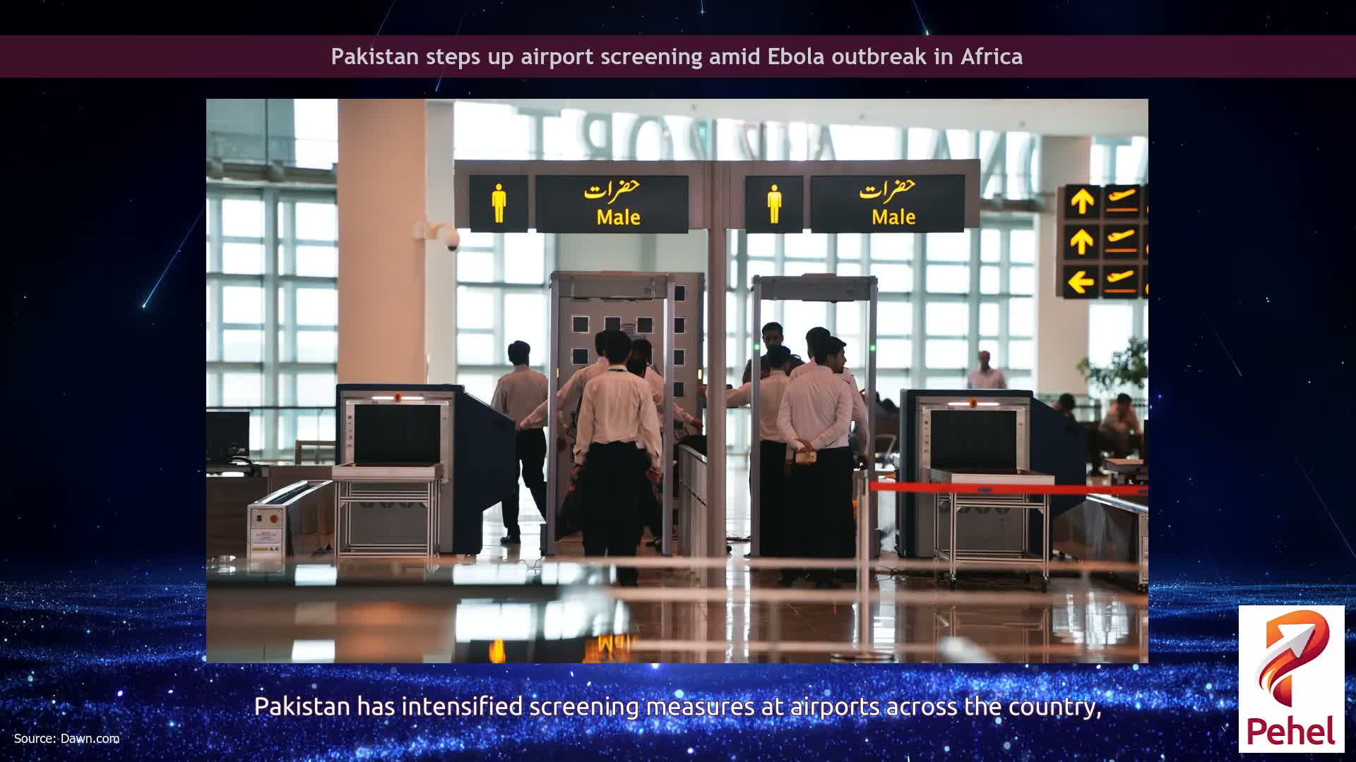 Pakistan steps up airport screening amid Ebola outbreak in Africa