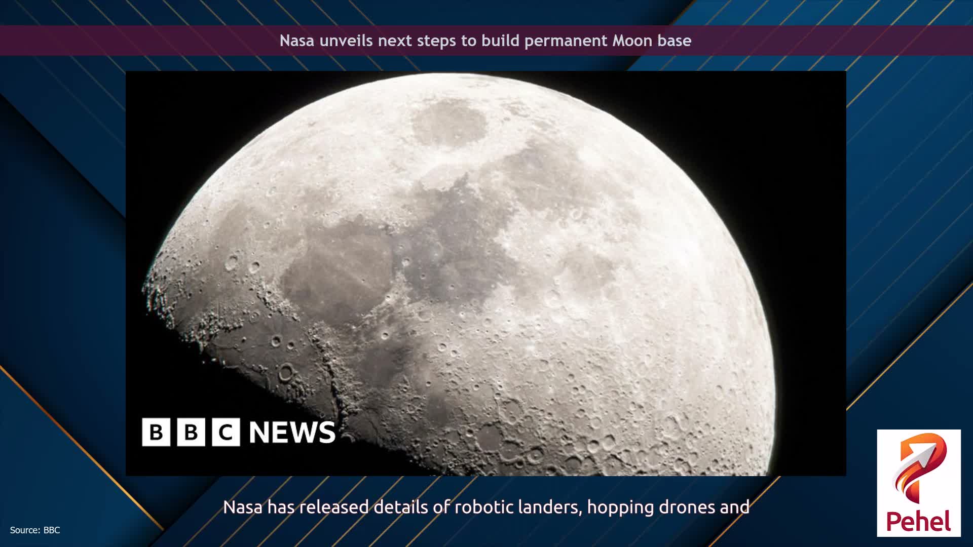 Nasa unveils next steps to build permanent Moon base