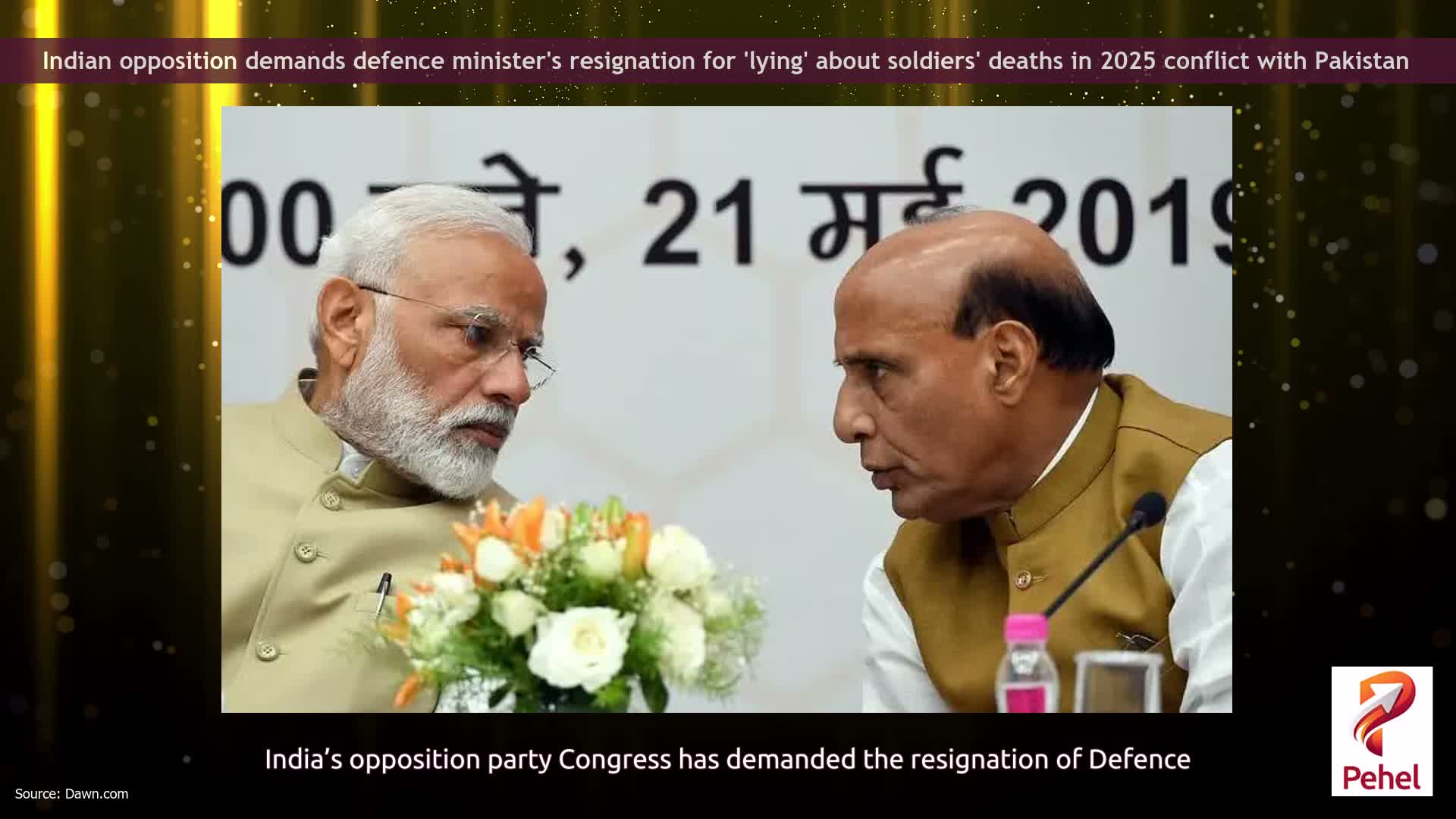 Indian opposition demands defence minister's resignation for 'lying' about soldiers' deaths in 2025 conflict with Pakistan