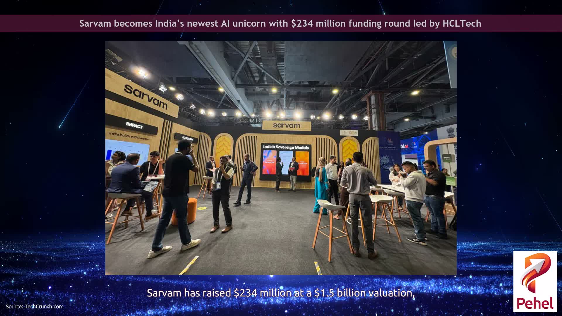 Sarvam becomes India’s newest AI unicorn with $234 million funding round led by HCLTech
