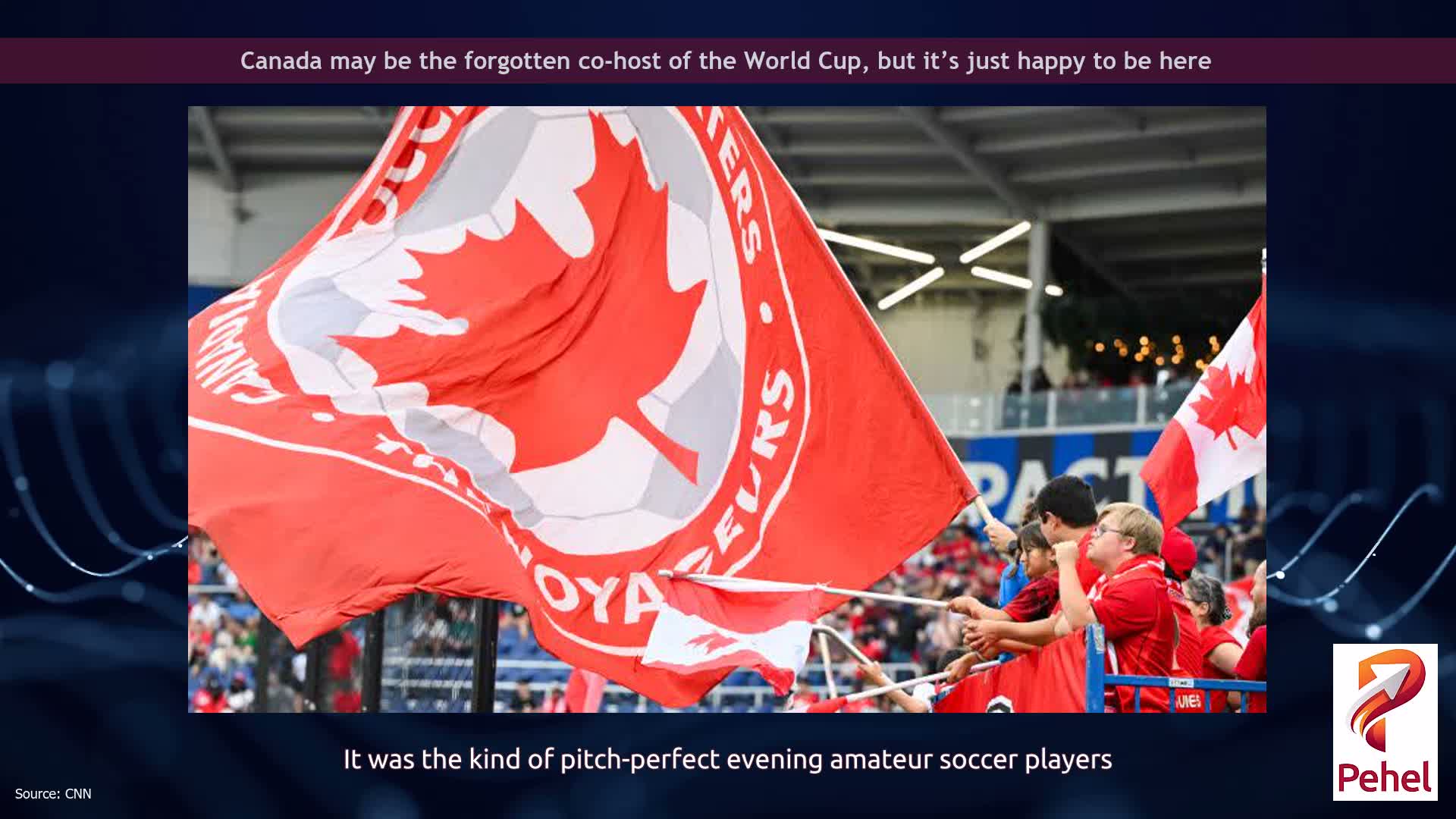 Canada may be the forgotten co-host of the World Cup, but it’s just happy to be here