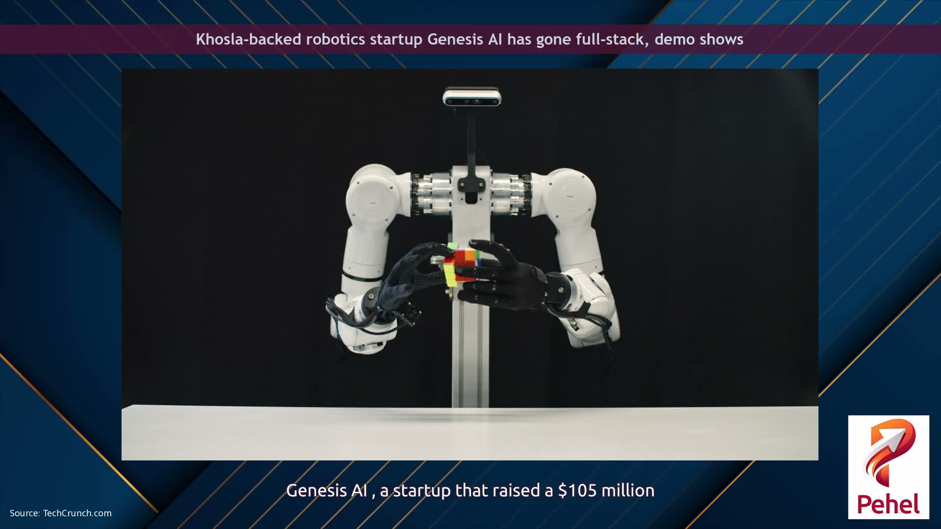 Khosla-backed robotics startup Genesis AI has gone full-stack, demo shows