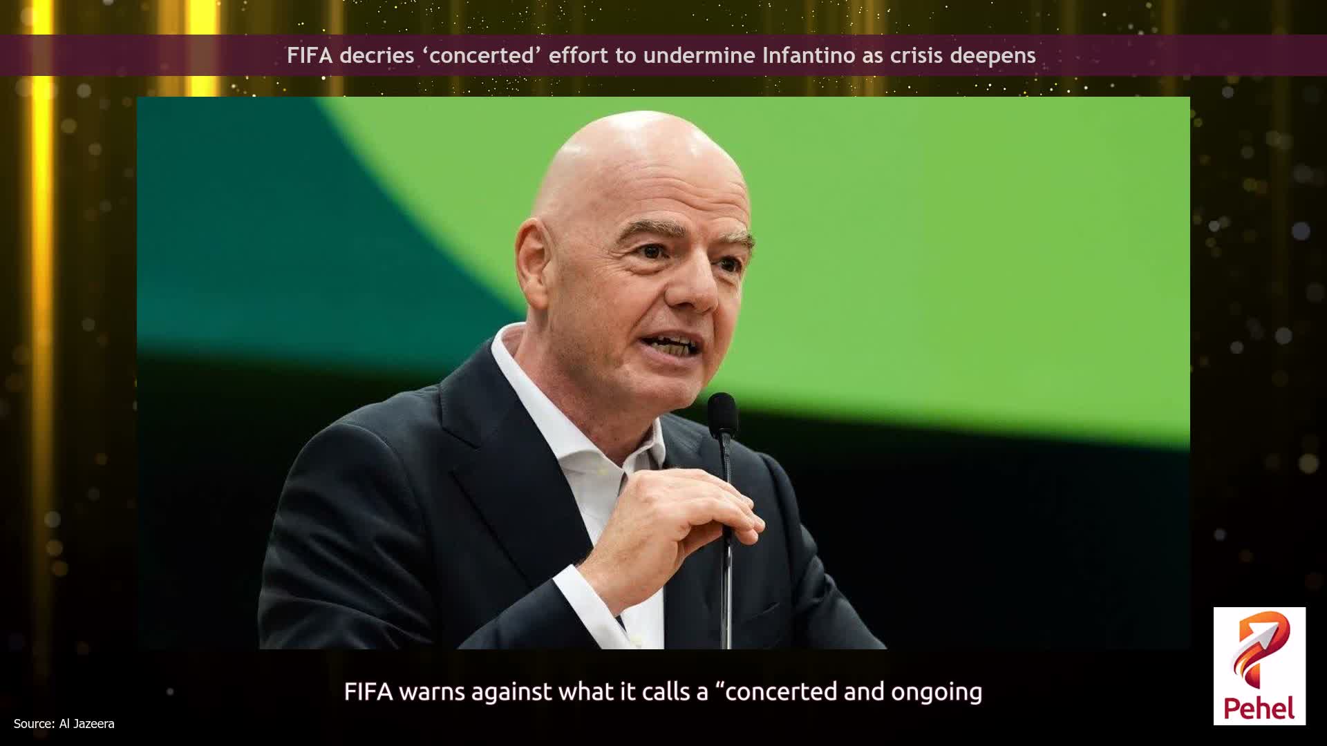 FIFA decries ‘concerted’ effort to undermine Infantino as crisis deepens