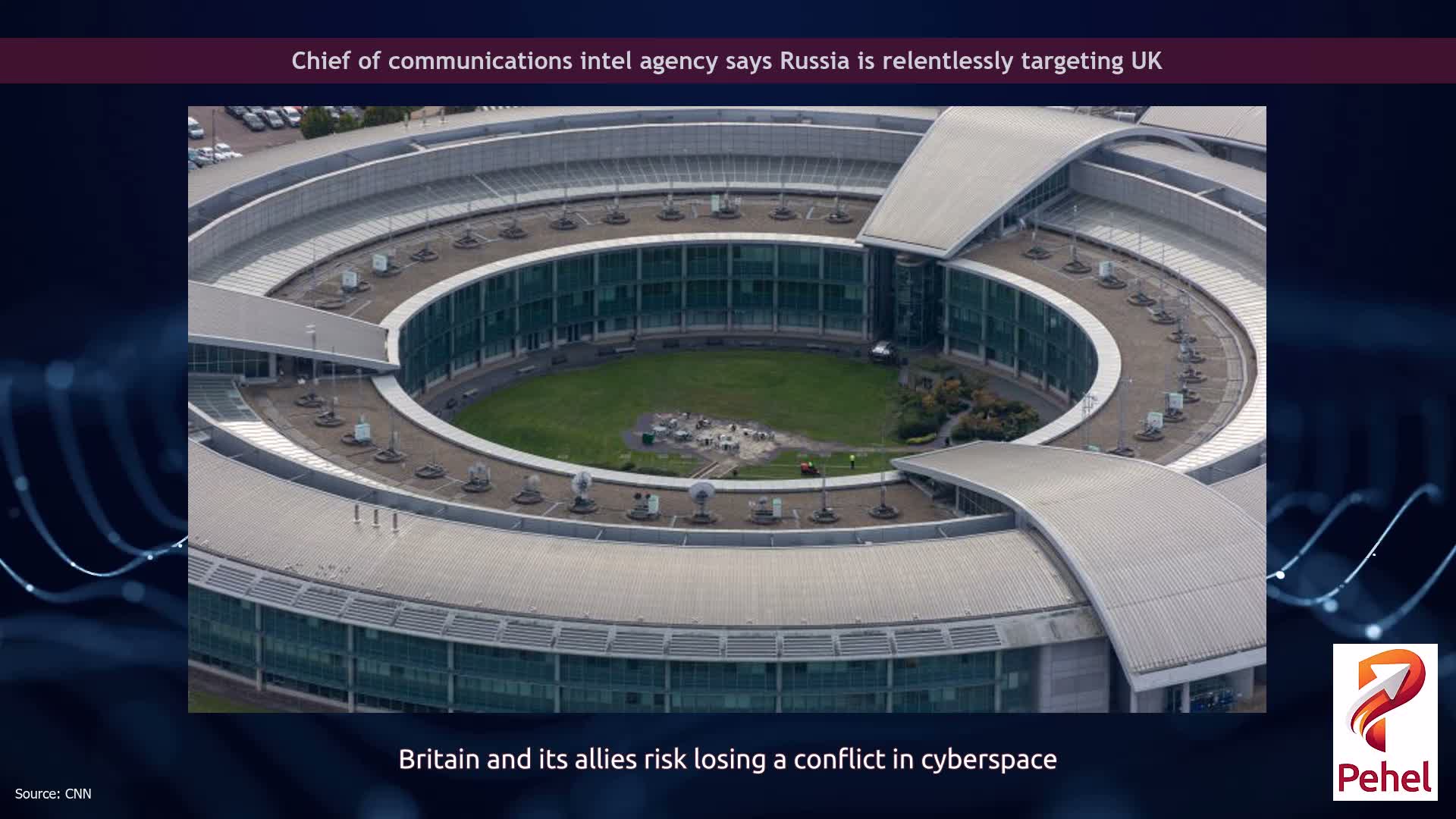 Chief of communications intel agency says Russia is relentlessly targeting UK