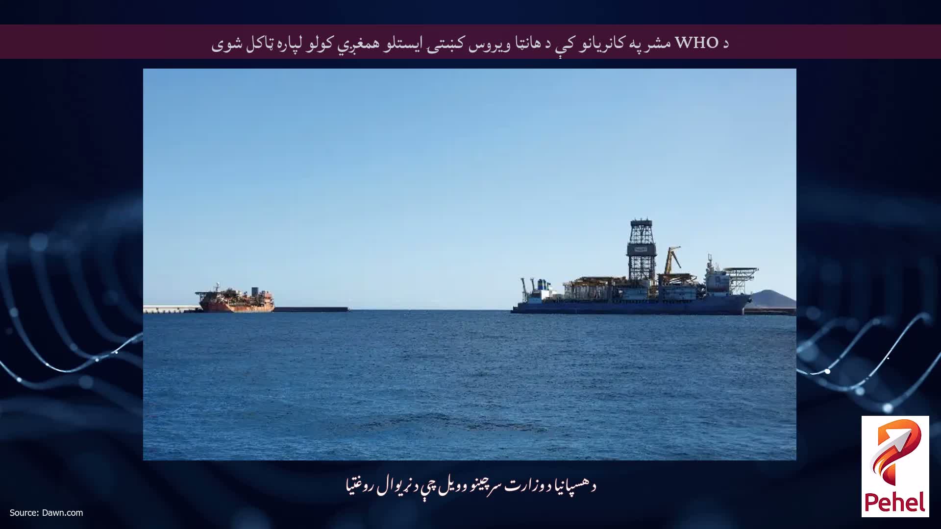 د WHO مشر په کانریانو کې د هانټا ویروس کښتۍ ایستلو همغږي کولو لپاره ټاکل شوی