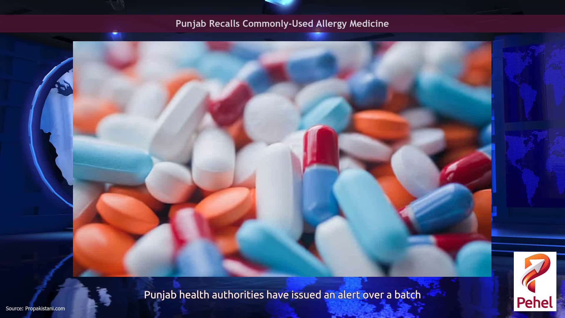 Punjab Recalls Commonly-Used Allergy Medicine