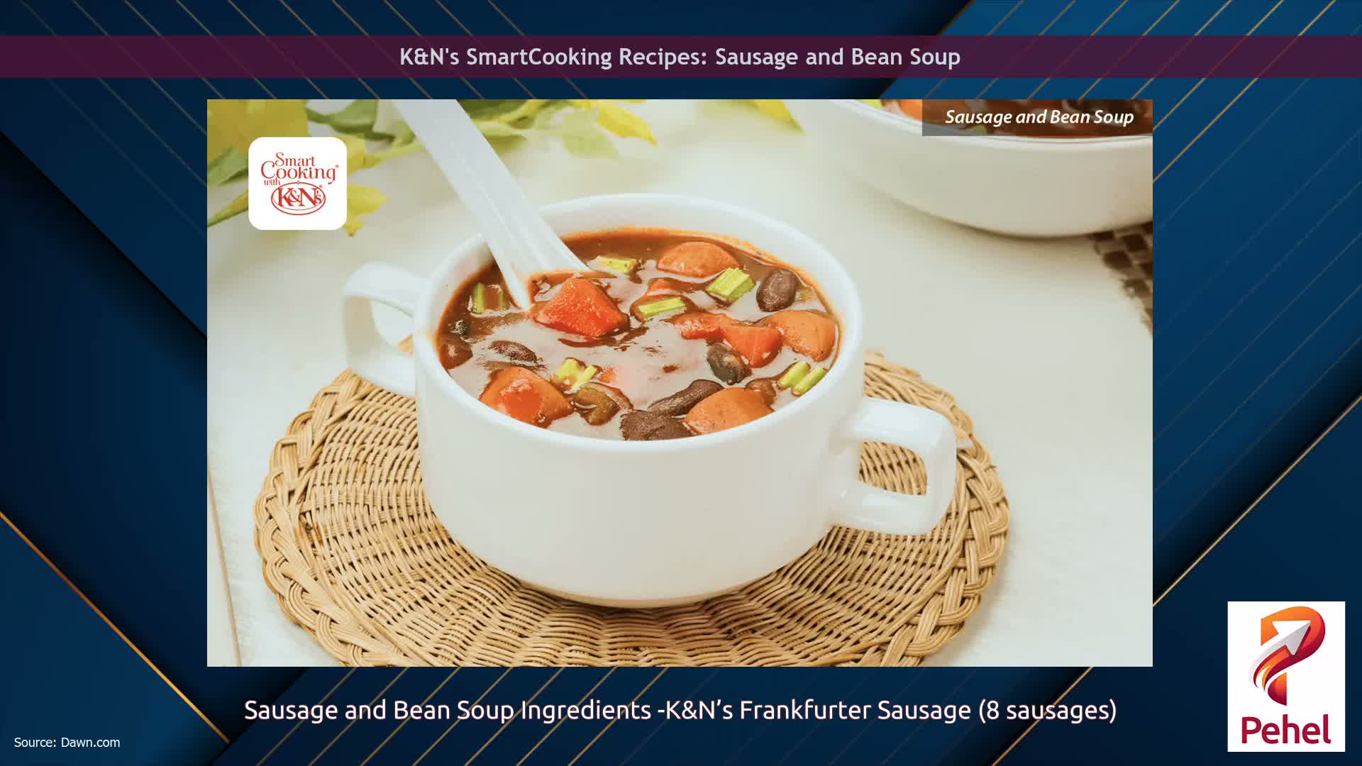 K&N's SmartCooking Recipes: Sausage and Bean Soup