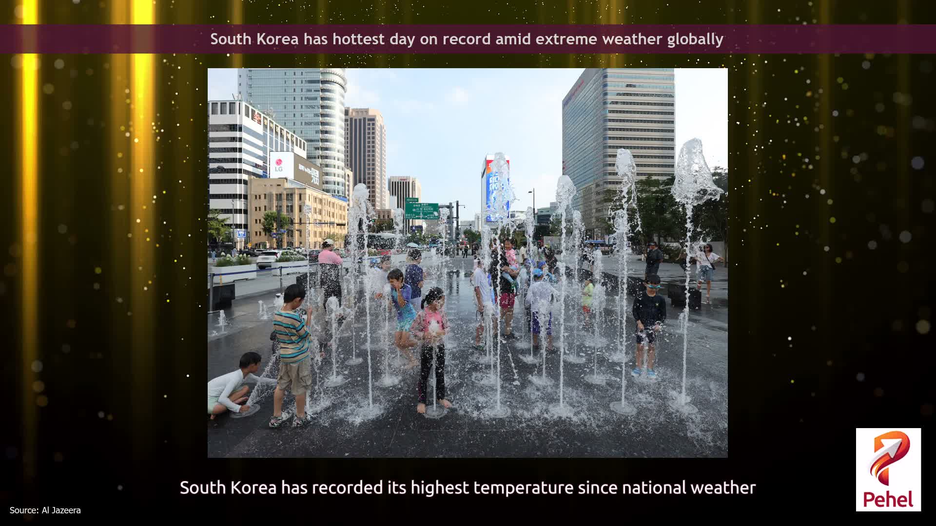 South Korea has hottest day on record amid extreme weather globally