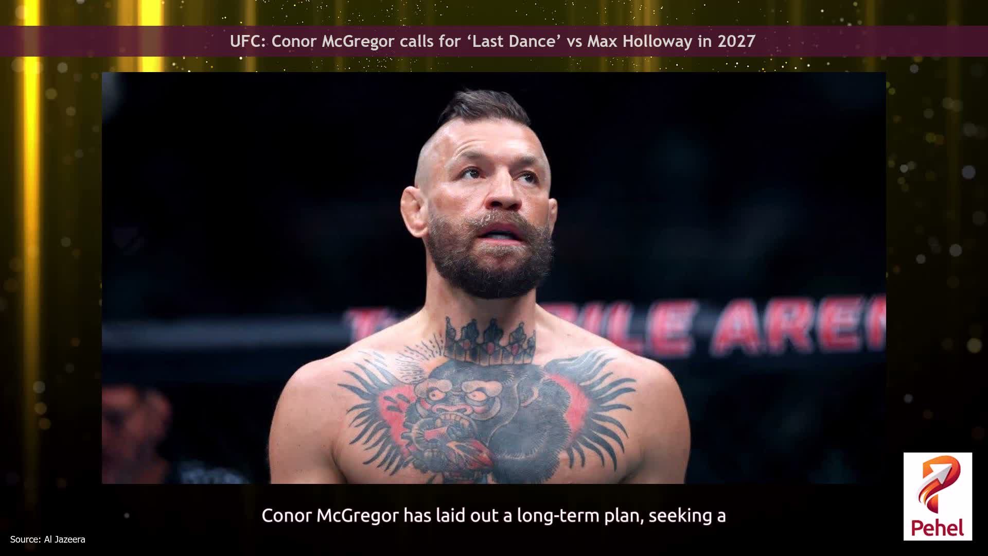 UFC: Conor McGregor calls for ‘Last Dance’ vs Max Holloway in 2027