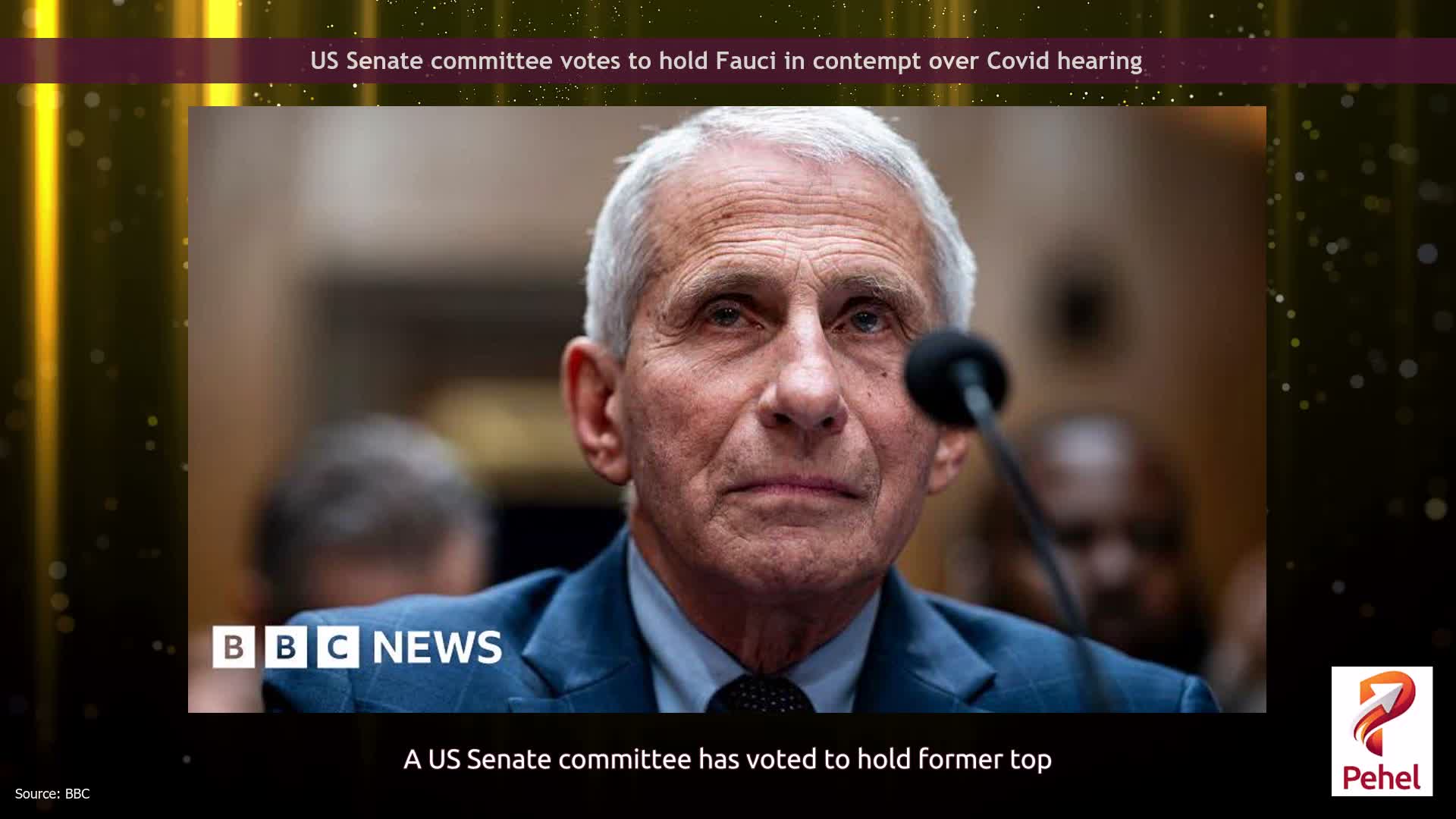 US Senate committee votes to hold Fauci in contempt over Covid hearing