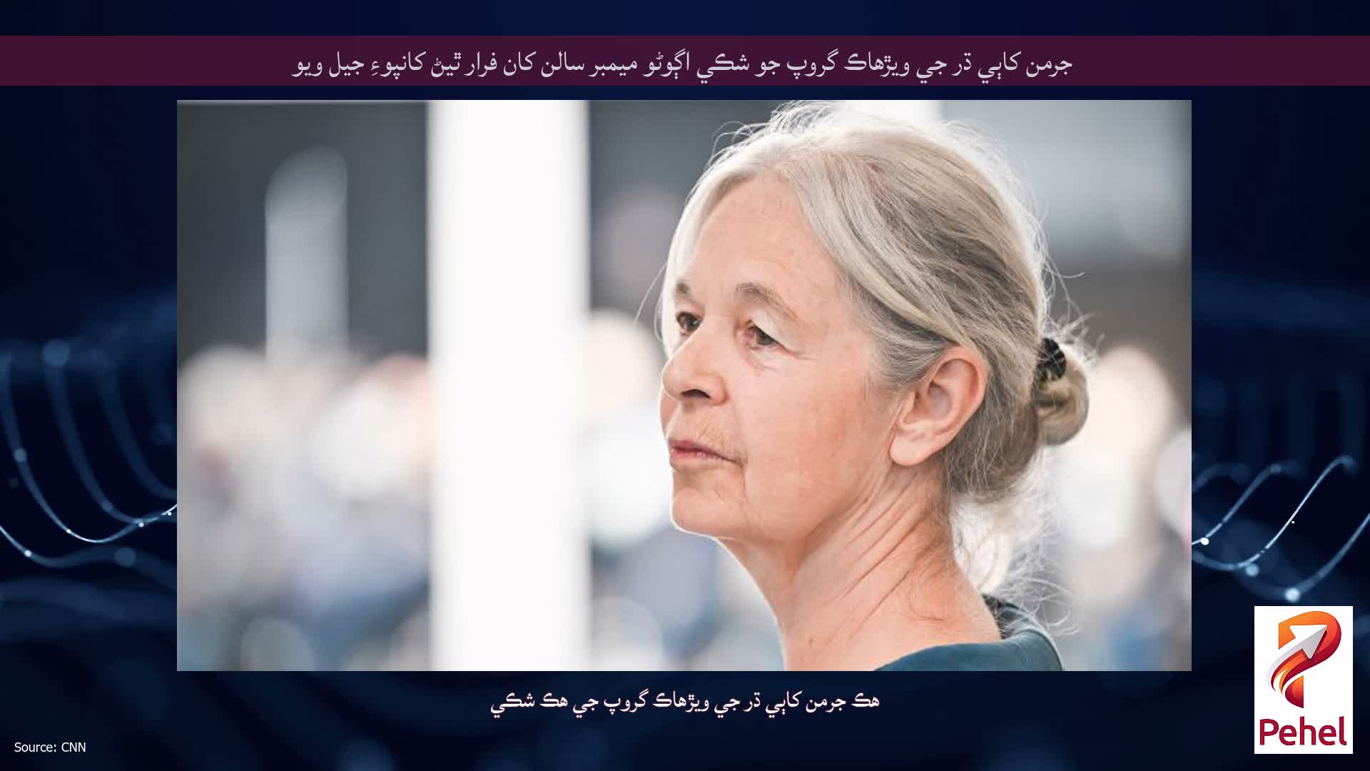 جرمن کاٻي ڌر جي ويڙهاڪ گروپ جو شڪي اڳوڻو ميمبر سالن کان فرار ٿيڻ کانپوءِ جيل ويو