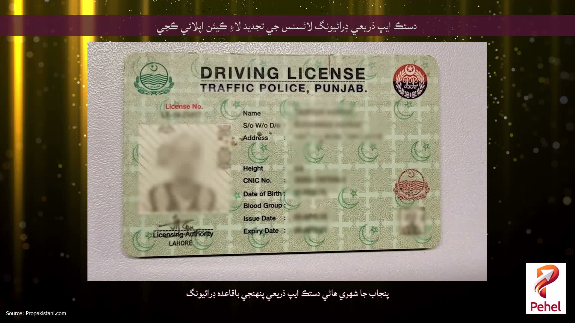 دستڪ ايپ ذريعي ڊرائيونگ لائسنس جي تجديد لاءِ ڪيئن اپلائي ڪجي