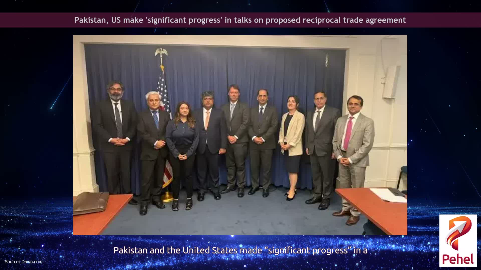 Pakistan, US make 'significant progress' in talks on proposed reciprocal trade agreement