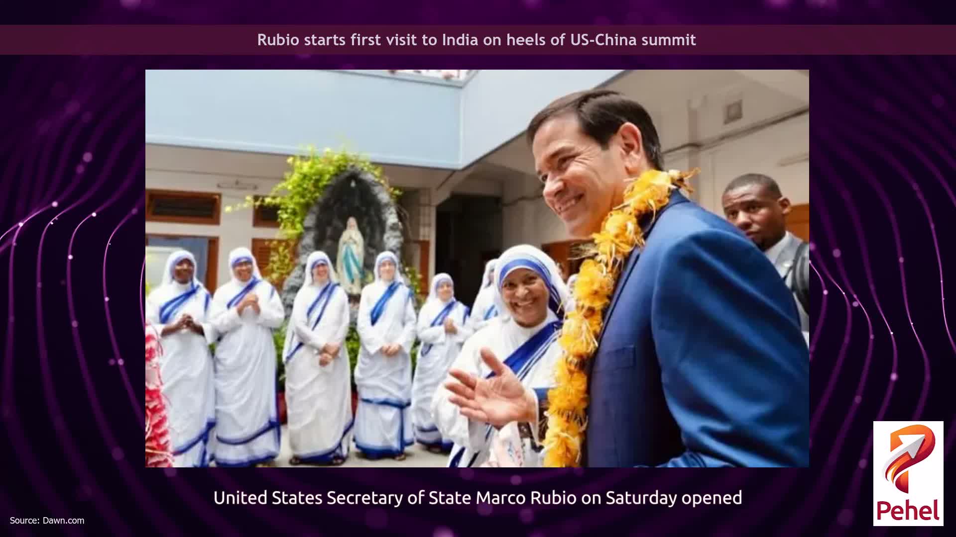Rubio starts first visit to India on heels of US-China summit