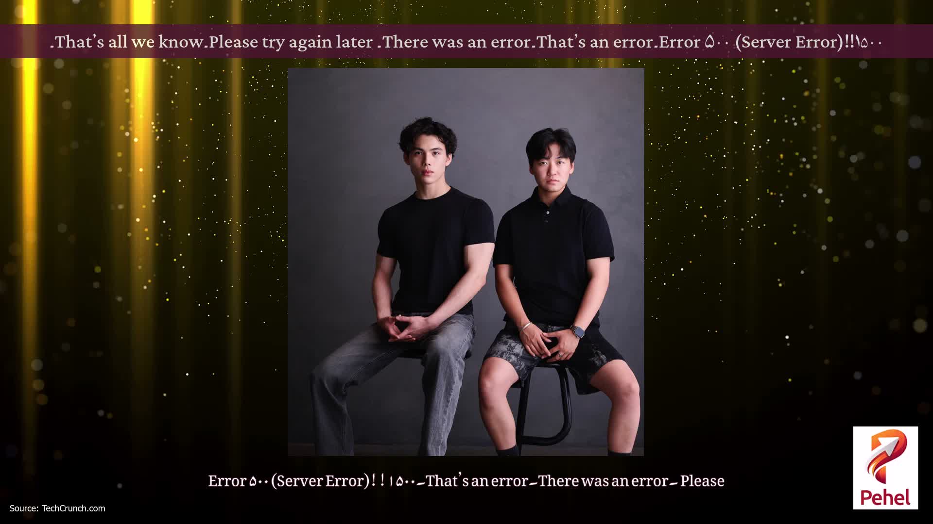 Error ۵۰۰ (Server Error)!!۱۵۰۰۔That’s an error۔There was an error۔ Please try again later۔That’s all we know۔